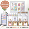 Daisy Gingham Pastels Classroom Decor Bundle - Miss Jacobs Little Learners