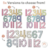 Daisy Gingham Pastels Skip Counting Large Number Display - Miss Jacobs Little Learners