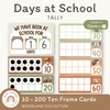 Days At School Tally Display - Woodland Theme Classroom Decor - Miss Jacobs Little Learners