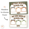 Days At School Tally Display - Woodland Theme Classroom Decor - Miss Jacobs Little Learners