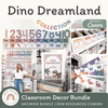 Dino Dreamland Theme Classroom Decor Bundle - Miss Jacobs Little Learners