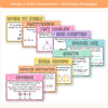 Division Strategies Posters - Cutesy Composition Notebook Math Decor - Miss Jacobs Little Learners