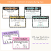 Division Strategies Posters - Cutesy Composition Notebook Math Decor - Miss Jacobs Little Learners