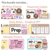Donut Theme Classroom Essentials Decor Pack - Miss Jacobs Little Learners