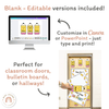 Door Display Pencils - Cutesy Classroom Decor - Miss Jacobs Little Learners