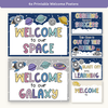 Door Display Planets & Astronauts - Dreamy Space Classroom Decor - Miss Jacobs Little Learners