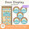 Door Display Rainbow - Cutesy Classroom Decor - Miss Jacobs Little Learners