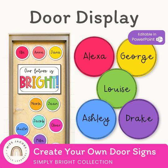 Door Display - Simply Bright Classroom Decor