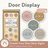 Door Display - Spotty Boho Classroom Decor - Miss Jacobs Little Learners