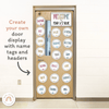 Door Display - Spotty Pastel Classroom Decor - Miss Jacobs Little Learners