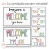 Door Display - Spotty Pastel Classroom Decor - Miss Jacobs Little Learners