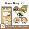Door Display - Woodland Theme Classroom Decor - Miss Jacobs Little Learners