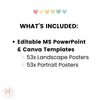 Editable Classroom Posters Templates - Spotty Pastel Decor - Miss Jacobs Little Learners