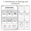 Emotions Worksheets and Feelings Activities - Miss Jacobs Little Learners