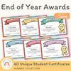 End of Year Student Awards - Miss Jacobs Little Learners