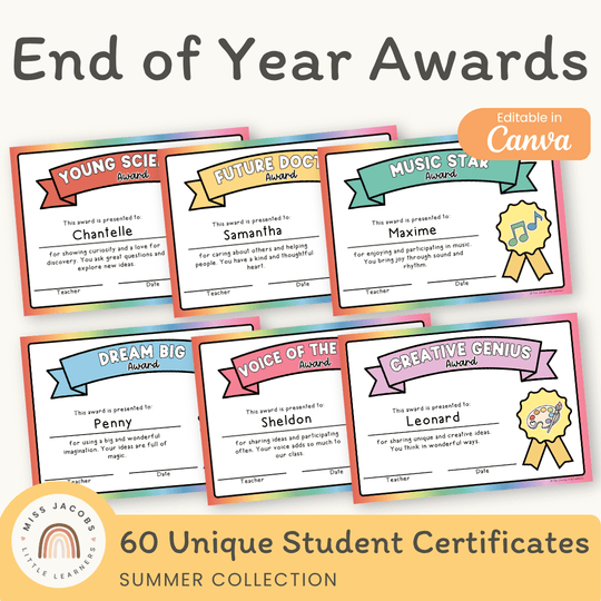 End of Year Student Awards