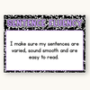 English Posters Reading and Writing Bundle - Cutesy Composition Notebook Theme - Miss Jacobs Little Learners