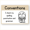 English Posters Reading and Writing Bundle - Modern Botanical Theme - Miss Jacobs Little Learners