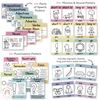 English Posters Reading and Writing Bundle - Pastel Theme - Miss Jacobs Little Learners