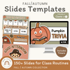 Fall Morning Slides Templates (Google Slides, PPT, Canva) - Miss Jacobs Little Learners