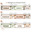 Flip Calendar - Woodland Theme Classroom Decor - Miss Jacobs Little Learners