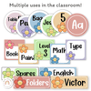 Flower Theme Classroom Essentials Decor Pack - Miss Jacobs Little Learners