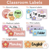 Flower Theme Classroom Essentials Decor Pack - Miss Jacobs Little Learners