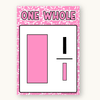 Fraction Anchor Charts - Cutesy Composition Notebook Math Decor - Miss Jacobs Little Learners