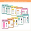 Fraction Anchor Charts - Cutesy Composition Notebook Math Decor - Miss Jacobs Little Learners