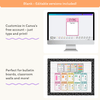 Fraction Anchor Charts - Cutesy Composition Notebook Math Decor - Miss Jacobs Little Learners