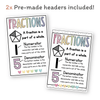 Fraction Anchor Charts - Pastel Theme - Miss Jacobs Little Learners