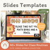 Google Morning Slides & PowerPoint Templates - Cute Jungle Animals - Miss Jacobs Little Learners