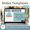 Google Morning Slides & PowerPoint Templates - Cute Sea Life - Miss Jacobs Little Learners