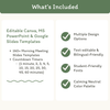 Google Morning Slides & PowerPoint Templates - Modern Botanical - Miss Jacobs Little Learners