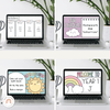 Google Morning Slides & PowerPoint Templates - Spotty Pastel Theme - Miss Jacobs Little Learners