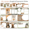 Google Morning Slides & PowerPoint Templates - Woodland Theme - Miss Jacobs Little Learners