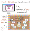 Growth Mindset Posters - Cutesy Classroom Decor - Miss Jacobs Little Learners