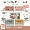 Growth Mindset Posters - Spotty Boho Classroom Decor - Miss Jacobs Little Learners