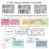 Growth Mindset Posters - Spotty Pastel Classroom Decor - Miss Jacobs Little Learners