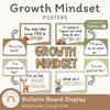 Growth Mindset Posters - Woodland Theme Classroom Decor - Miss Jacobs Little Learners