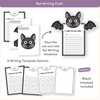 Halloween Bat Fold-Out Writing Craft & Activities - Miss Jacobs Little Learners