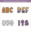 Halloween Bulletin Board Letters - Miss Jacobs Little Learners
