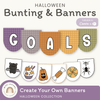 Halloween Bunting Display Banners - Miss Jacobs Little Learners