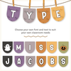Halloween Bunting Display Banners - Miss Jacobs Little Learners