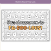 Halloween Ghost Door Decor & Bulletin Board Display - Miss Jacobs Little Learners
