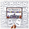 Halloween Ghost Door Decor & Bulletin Board Display - Miss Jacobs Little Learners