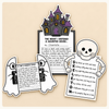 Halloween Haunted House, Ghost, and Skeleton Craft & Writing Activities - Miss Jacobs Little Learners