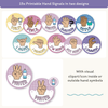 Hand Signals Posters - Dreamy Space Theme Classroom Decor - Miss Jacobs Little Learners