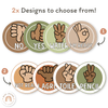 Hand Signals Posters - Woodland Theme Classroom Decor - Miss Jacobs Little Learners