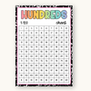 Hundreds Chart - Cutesy Composition Notebook Math Decor - Miss Jacobs Little Learners